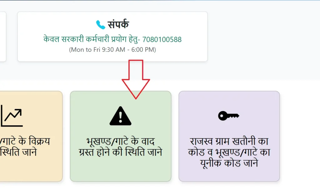 UP Bhukhand Gaate ki Vaadgrast Sthiti